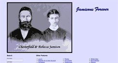Desktop Screenshot of jamisonsforever.com